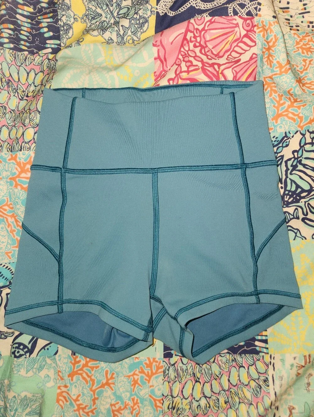 lululemon athletica Teal 4 in. Align Shorts